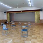 今後合奏練習で使用予定のホール。 今後合奏練習で使用予定のホール。