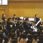 御殿場市立朝日小学校体育館（音楽鑑賞会）